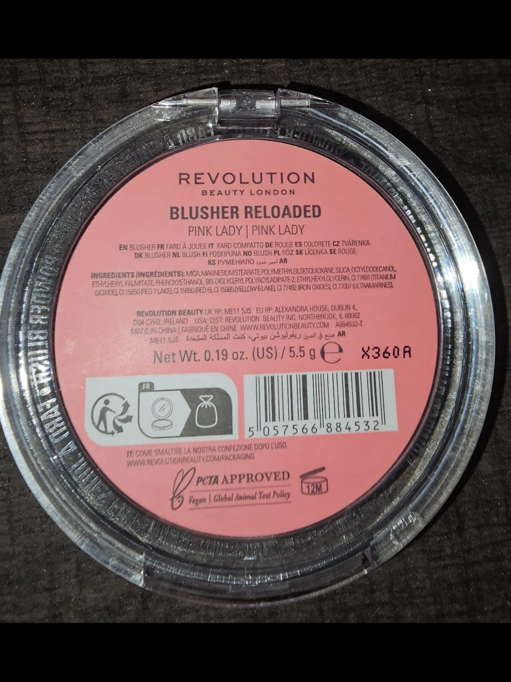 Revolution Matte Pink Powder Blush – Vibrant Pink Cheek Color In Pink Lady